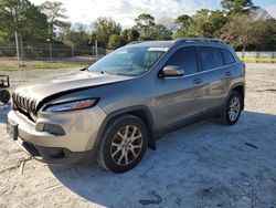 Jeep Vehiculos salvage en venta: 2017 Jeep Cherokee Latitude