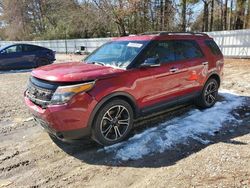 Salvage cars for sale from Copart Knightdale, NC: 2013 Ford Explorer Sport