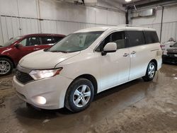 Nissan salvage cars for sale: 2017 Nissan Quest S