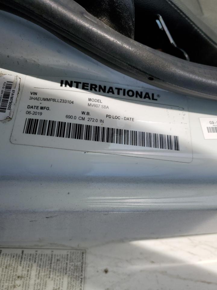 2020 International MV607