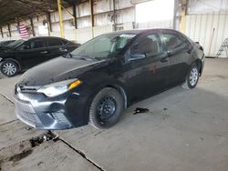 Toyota Corolla salvage cars for sale: 2016 Toyota Corolla L