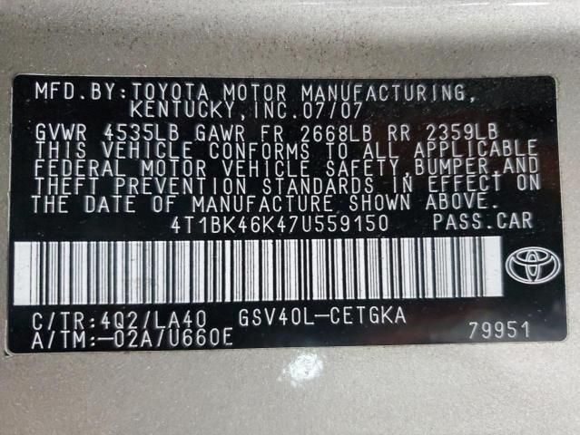 2007 Toyota Camry LE