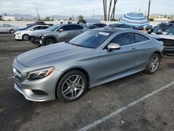 Mercedes-Benz salvage cars for sale: 2015 Mercedes-Benz S 550