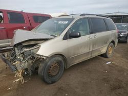 Toyota Sienna ce salvage cars for sale: 2009 Toyota Sienna CE