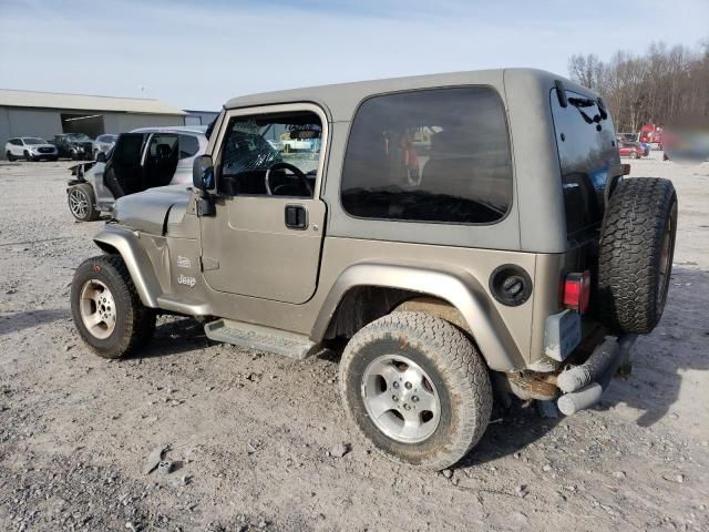 2003 Jeep Wrangler / TJ Sahara