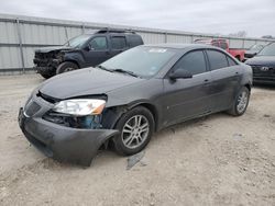 Pontiac salvage cars for sale: 2006 Pontiac G6 SE1