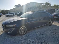 Honda Accord salvage cars for sale: 2018 Honda Accord Touring Hybrid