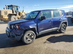 Jeep salvage cars for sale: 2016 Jeep Renegade Sport