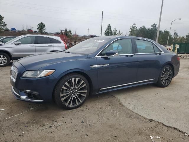 2017 Lincoln Continental Reserve