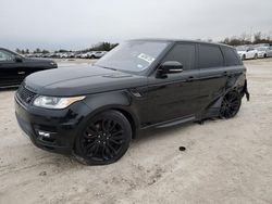 Land Rover Range Rover salvage cars for sale: 2017 Land Rover Range Rover Sport HSE