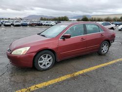 Honda Vehiculos salvage en venta: 2003 Honda Accord EX