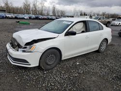 Volkswagen Jetta salvage cars for sale: 2015 Volkswagen Jetta Base