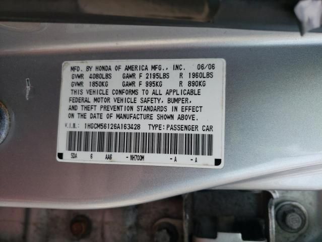 2006 Honda Accord Value