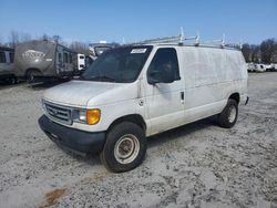 Salvage trucks for sale at Spartanburg, SC auction: 2007 Ford Econoline E350 Super Duty Van