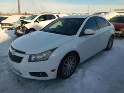 Chevrolet salvage cars for sale: 2012 Chevrolet Cruze ECO