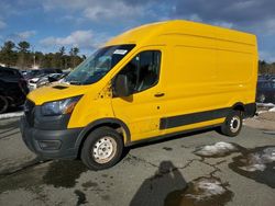 Salvage cars for sale from Copart Exeter, RI: 2021 Ford Transit T-250