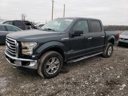 Salvage cars for sale from Copart Cicero, IN: 2015 Ford F150 Supercrew