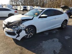 Honda salvage cars for sale: 2016 Honda Civic LX