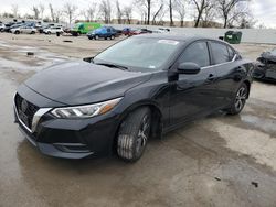 Nissan salvage cars for sale: 2021 Nissan Sentra SV