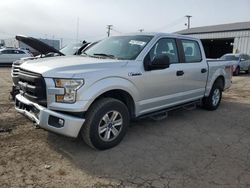 Salvage cars for sale from Copart Chicago Heights, IL: 2015 Ford F150 Supercrew