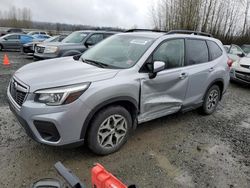 Salvage cars for sale from Copart Arlington, WA: 2019 Subaru Forester Premium