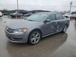 Volkswagen Passat salvage cars for sale: 2014 Volkswagen Passat SE