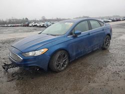 Ford salvage cars for sale: 2018 Ford Fusion SE