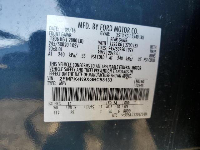 2016 Ford Edge Titanium
