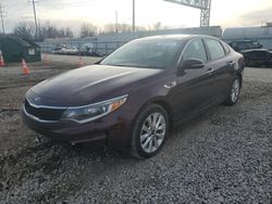 KIA Vehiculos salvage en venta: 2017 KIA Optima LX