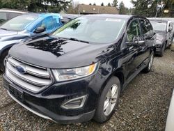 Ford Edge salvage cars for sale: 2018 Ford Edge SEL