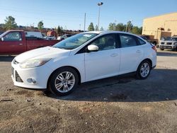 Ford Focus sel salvage cars for sale: 2012 Ford Focus SEL