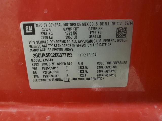 2014 Chevrolet Silverado K1500 LTZ