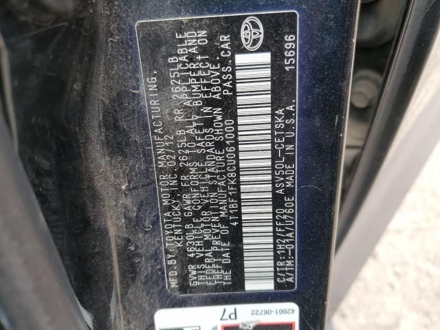 2012 Toyota Camry Base