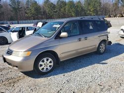 Honda Odyssey exl salvage cars for sale: 2003 Honda Odyssey EXL