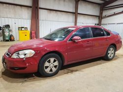 Chevrolet Impala salvage cars for sale: 2007 Chevrolet Impala LT