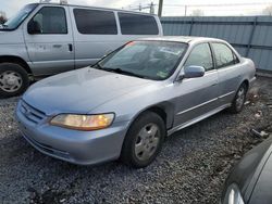 Honda Accord salvage cars for sale: 2002 Honda Accord EX