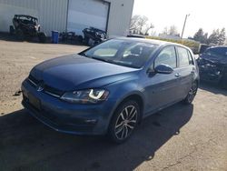 Volkswagen Golf salvage cars for sale: 2016 Volkswagen Golf S/SE