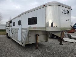 Salvage trucks for sale at Houston, TX auction: 2004 Horse Trailer