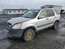 Salvage cars for sale from Copart Airway Heights, WA: 2003 Honda CR-V EX