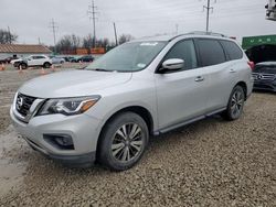 Salvage cars for sale from Copart Columbus, OH: 2017 Nissan Pathfinder S