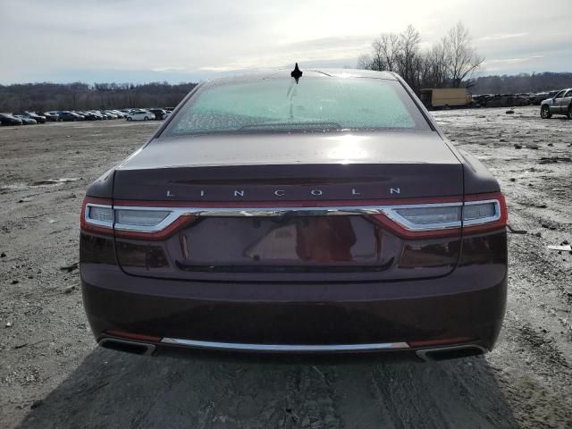 2019 Lincoln Continental Reserve