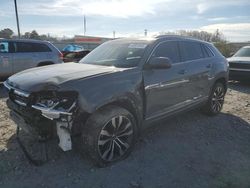 Volkswagen salvage cars for sale: 2021 Volkswagen Atlas Cross Sport SEL R-Line