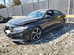 Honda salvage cars for sale: 2021 Honda Accord Sport