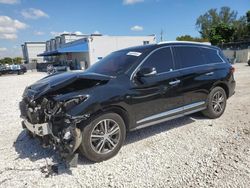 Infiniti salvage cars for sale: 2017 Infiniti QX60