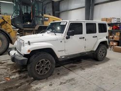 Jeep Wrangler salvage cars for sale: 2015 Jeep Wrangler Unlimited Sahara