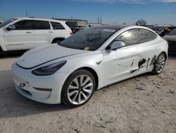 Tesla salvage cars for sale: 2018 Tesla Model 3