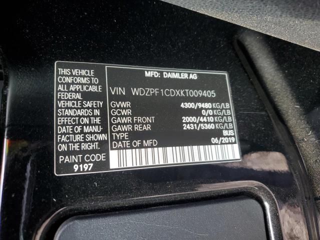 2019 Mercedes-Benz Sprinter 2500/3500