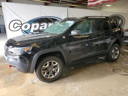 Jeep salvage cars for sale: 2019 Jeep Cherokee Trailhawk