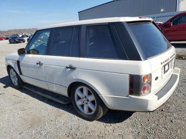 2004 Land Rover Range Rover HSE