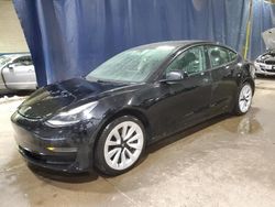 Tesla salvage cars for sale: 2022 Tesla Model 3